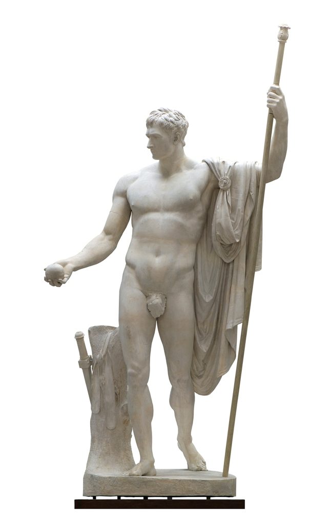 Il calco in gesso del Napoleone come Marte pacificatore di Antonio Canova