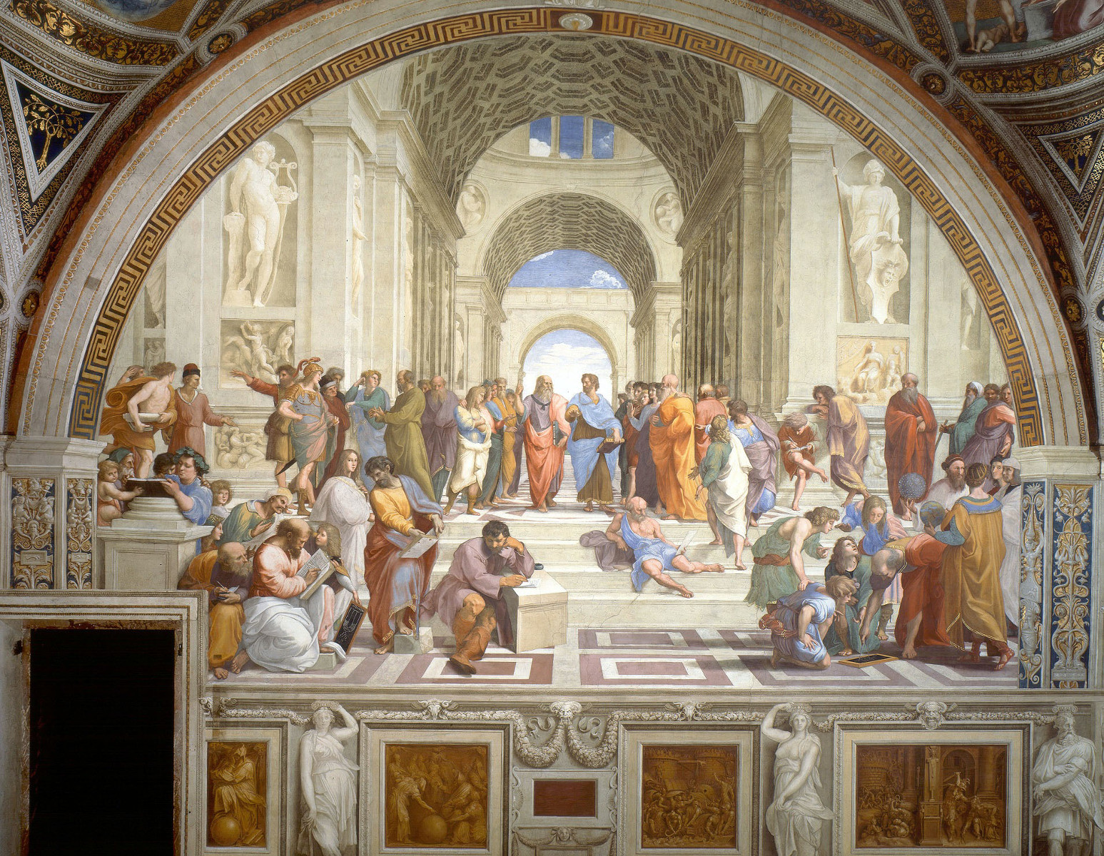 Quella Di Atene è Stata Dipinta Da Raffaello