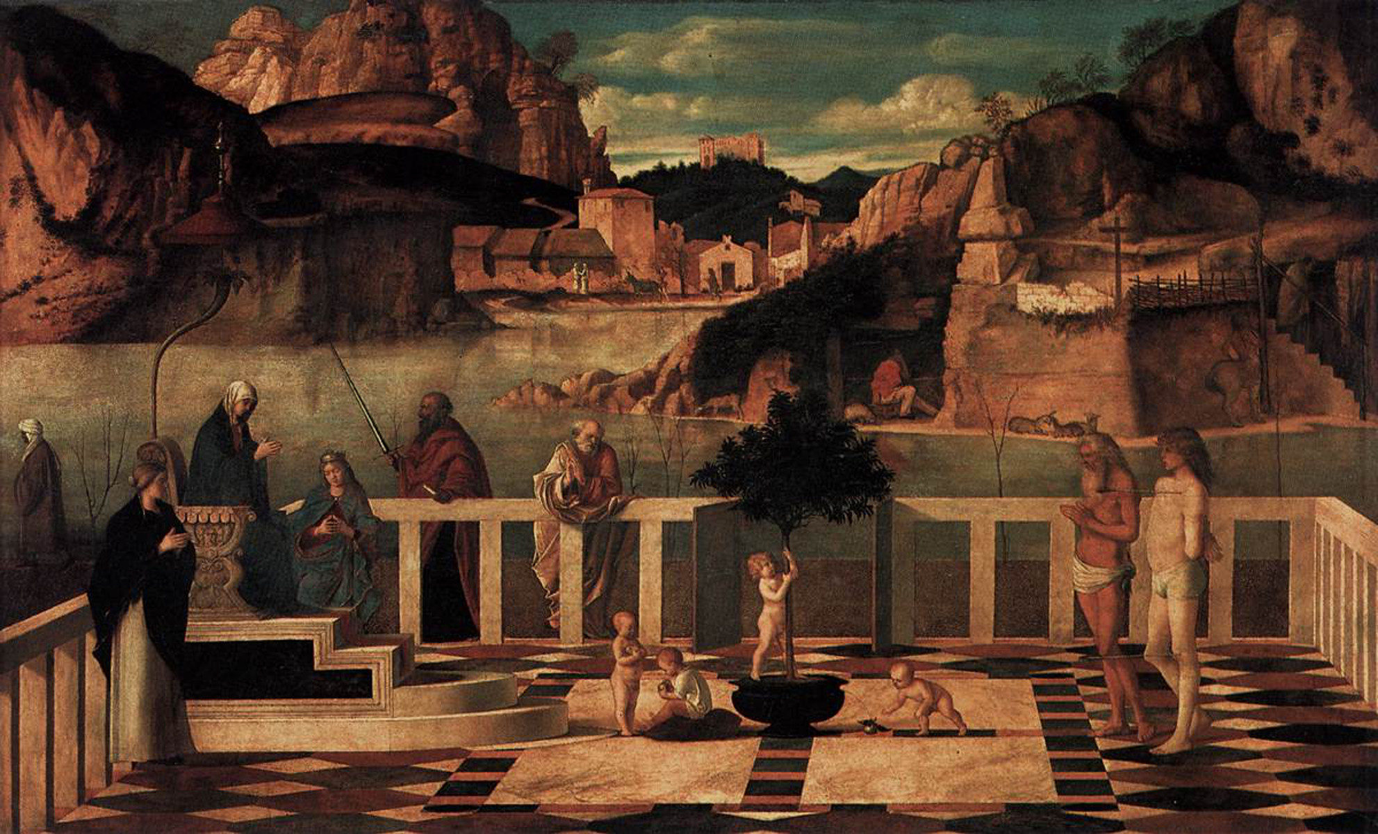 La sacra allegoria di Giovanni Bellini