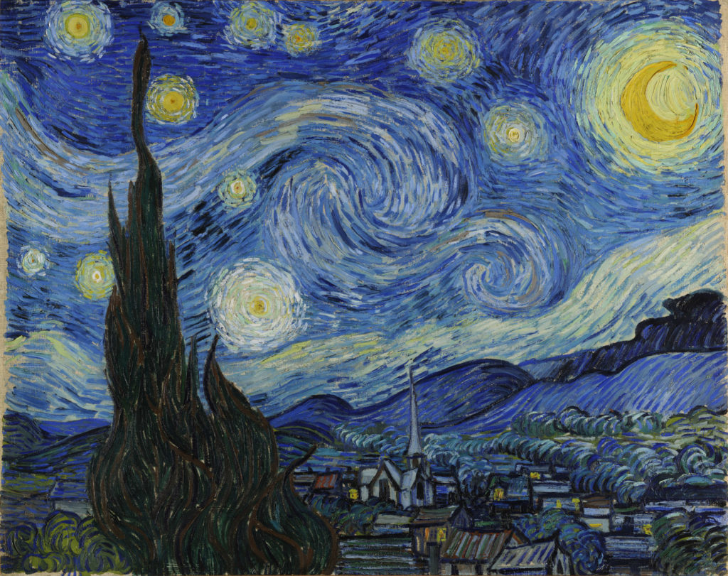 Notte stellata di Vincent Van Gogh