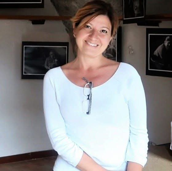 Cristina De Stefani promoter di Oulx in Arte Salus alla Casa della Salute di Oulx