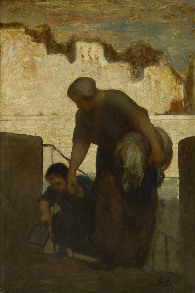 La Lavandaia di Honoré Daumier