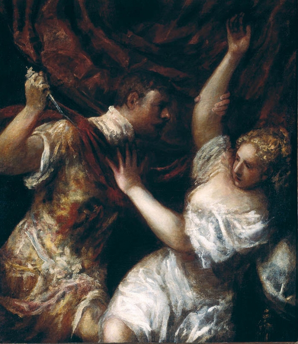 Tarquinio e Lucrezia di Tiziano Vecellio