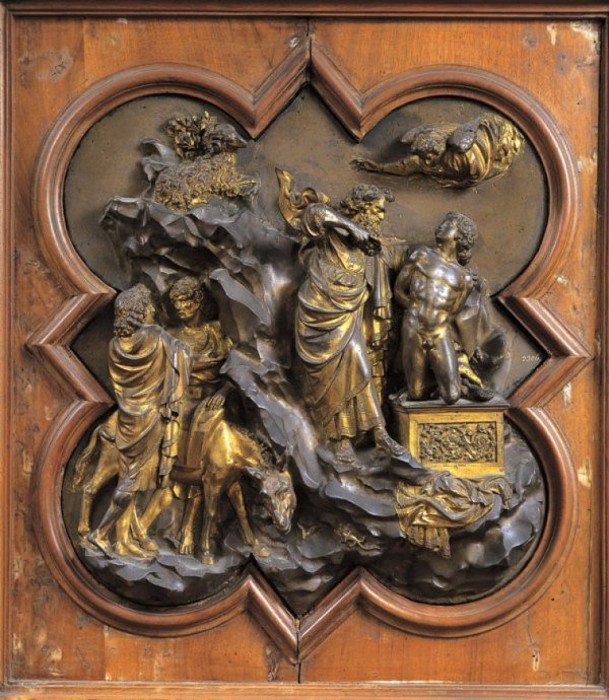 Sacrificio di Isacco di Lorenzo Ghiberti