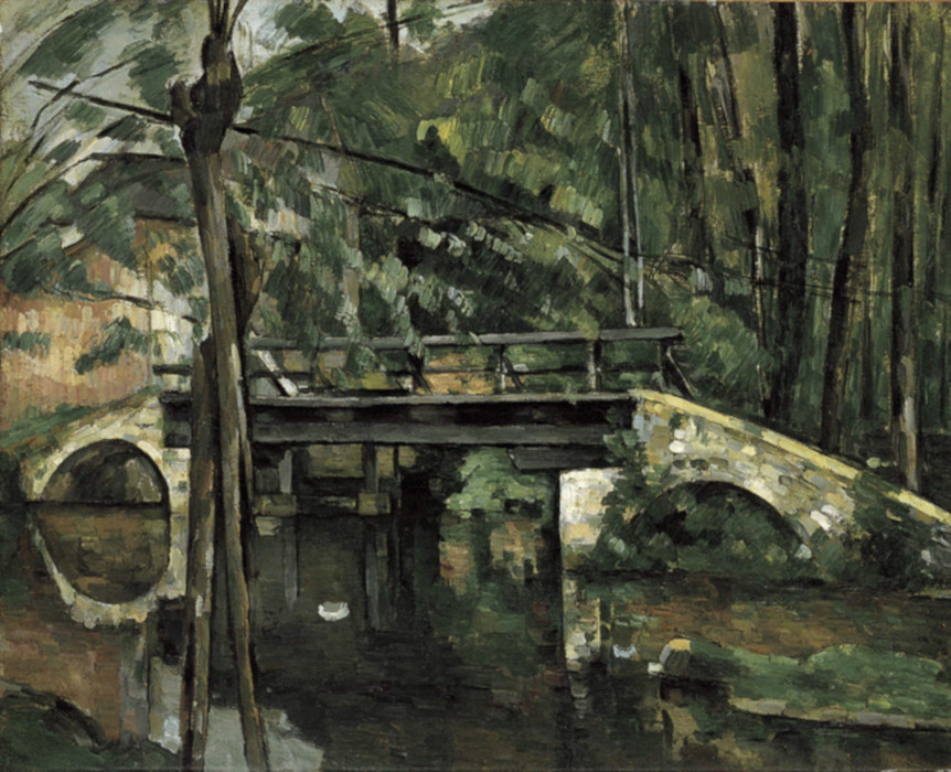 Il ponte di Maincy di Paul Cézanne