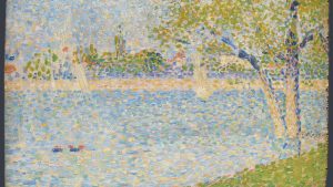 La Senna vista dalla Grande Jatte di Georges Seurat