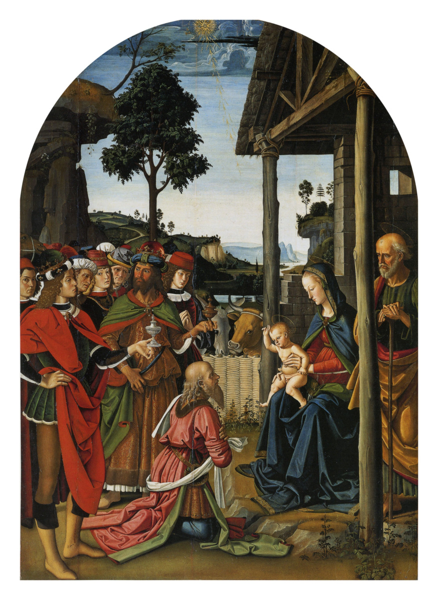 Adorazione dei Magi del Perugino