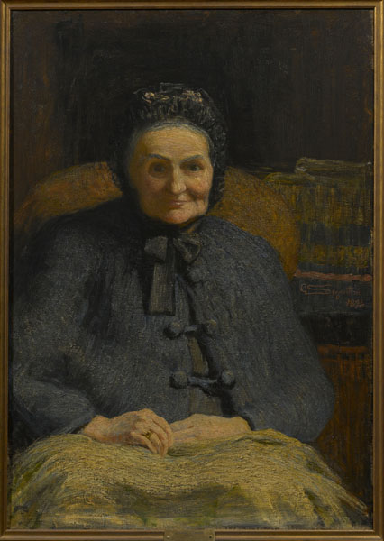 Ritratto della signora Gaetana Oriani Casiraghi di Giovanni Segantini