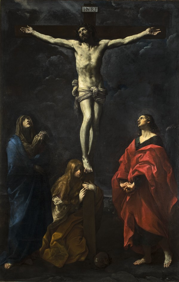 Gesù Cristo Crocifisso, la Vergine Addolorata, Santa Maria Maddalena e San Giovanni di Guido Reni