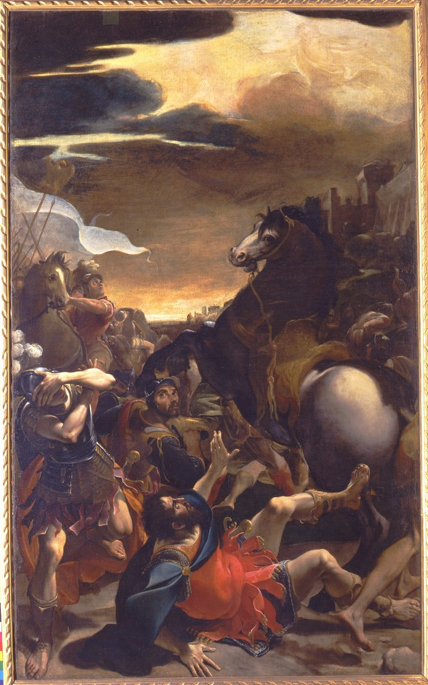 Conversione di Saulo di Ludovico Carracci