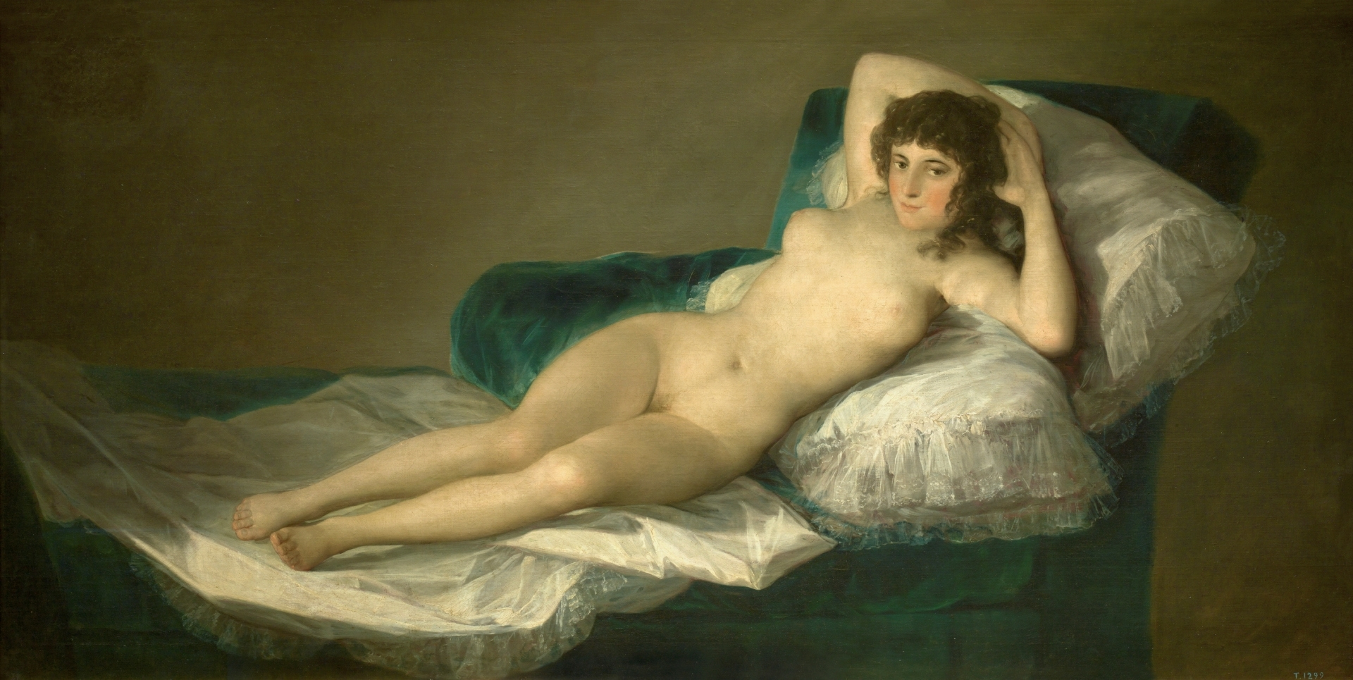 Maja desnuda di Goya