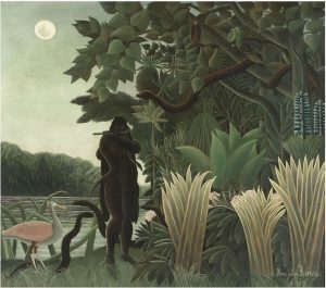 L'Incantatrice di serpenti di Henri Rousseau, detto il Doganiere