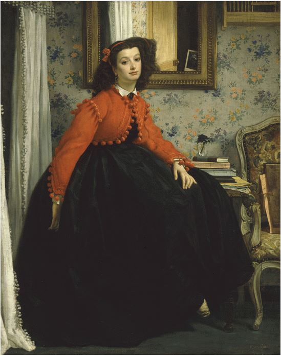 Ritratto della Signorina L.L. di James Tissot