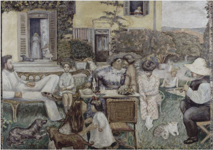 Il pomeriggio borghese di Pierre Bonnard