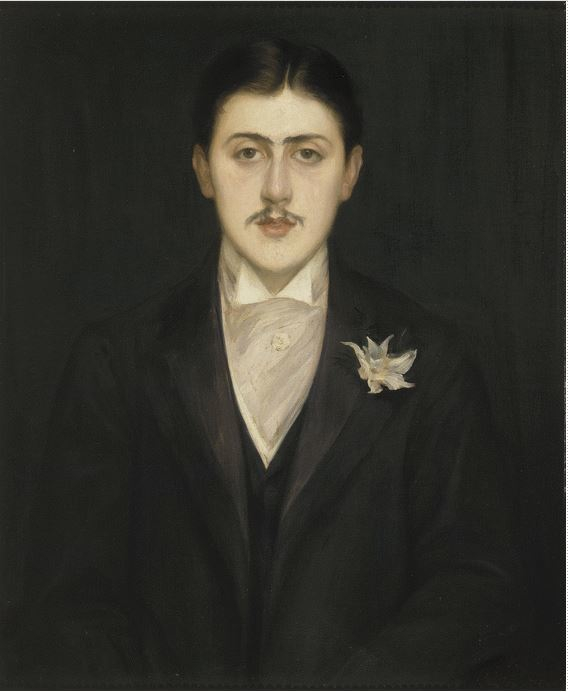 Ritratto di Marcel Proust di Jacques-Emile Blanche