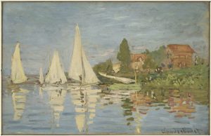 Regata ad Argenteuil di Claude Monet