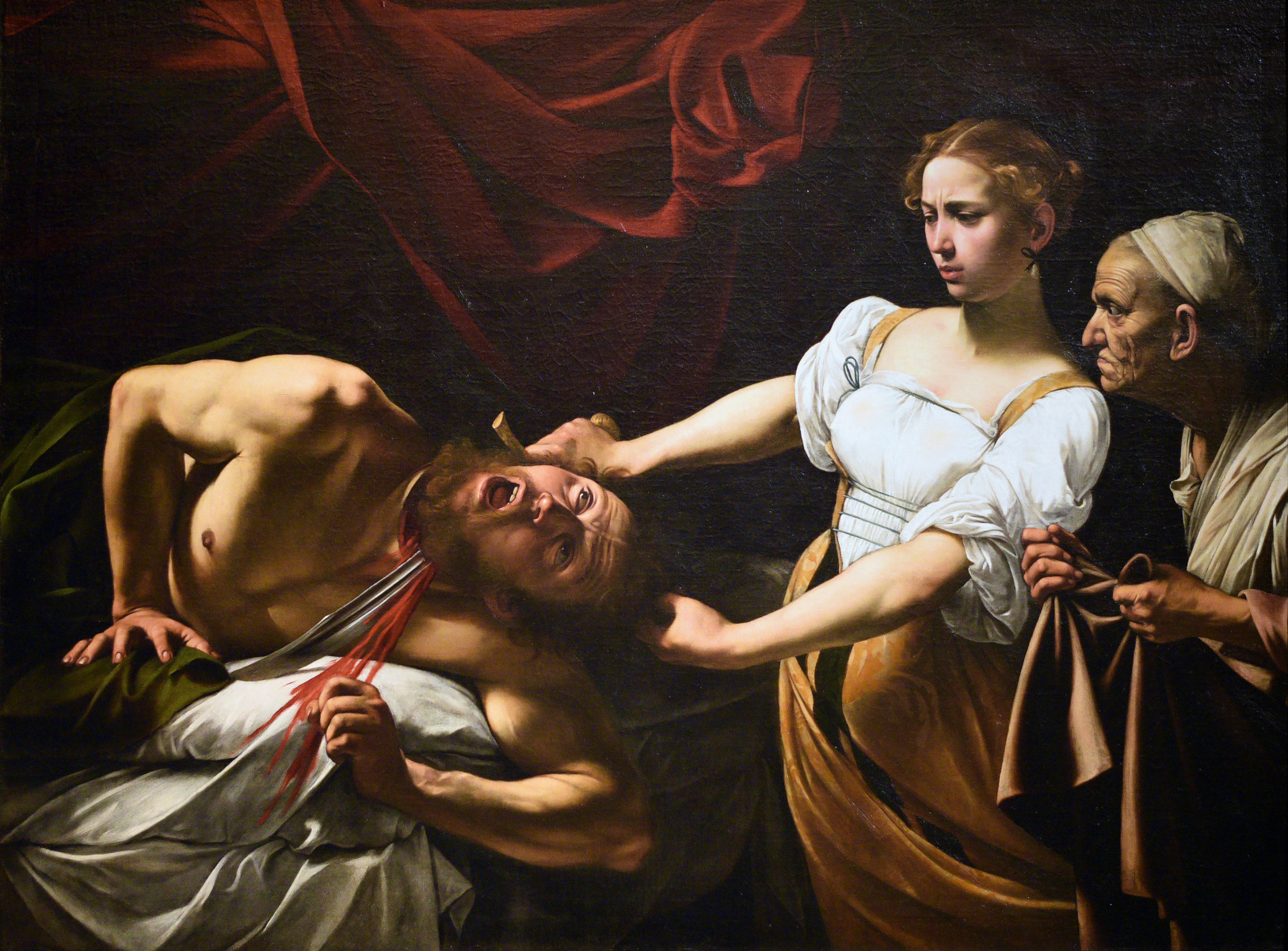 Giuditta che decapita Oloferne di Caravaggio