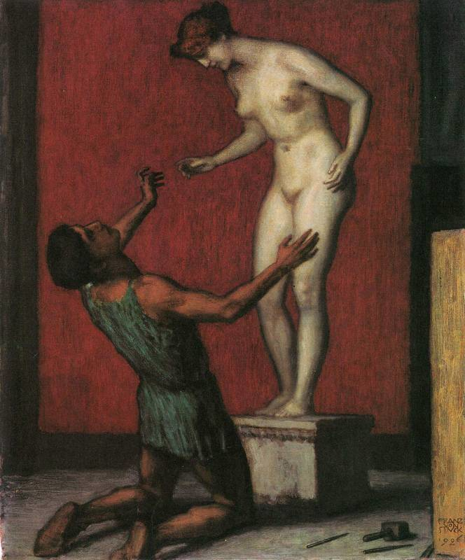 Pygmalion di Franz Von Stuck