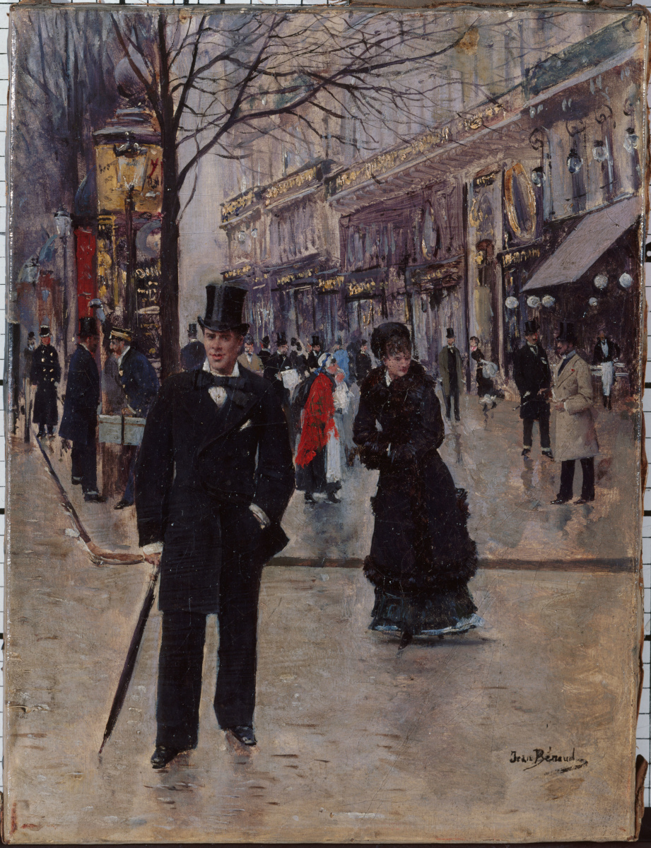 Sul boulevard di Jean Béraud