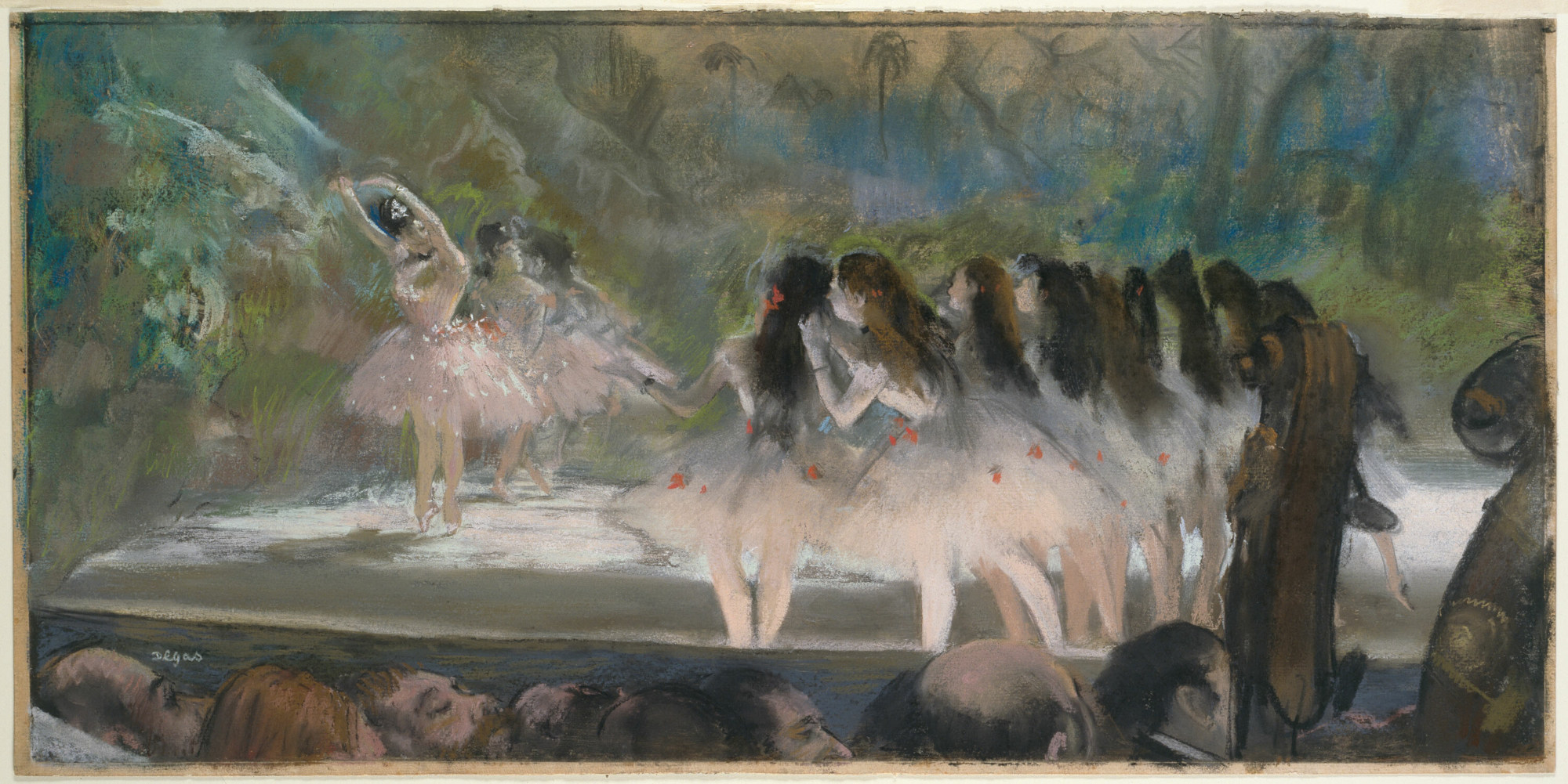 Ballet at the Paris Opéra di Edgar Degas