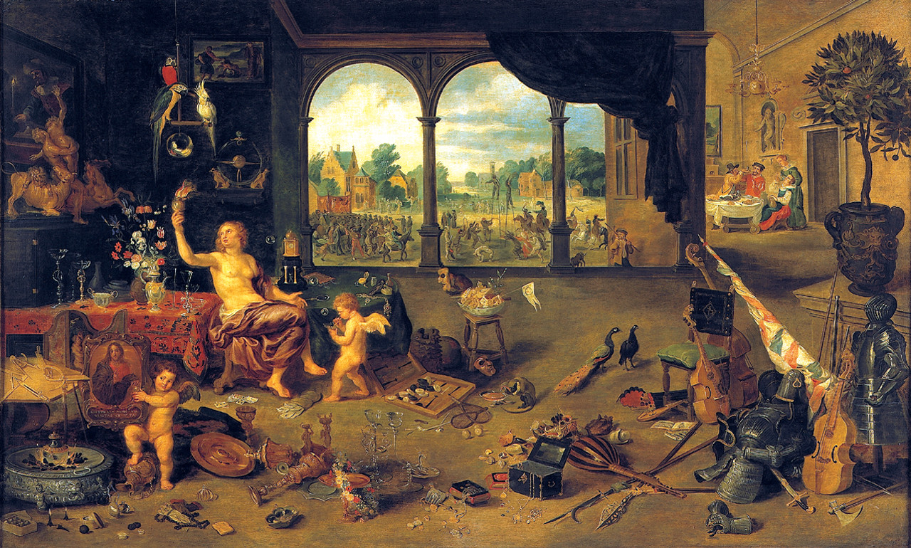 La vanità della vita umana di Jan Bruegel II il Giovane