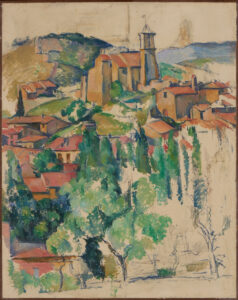 Gardanne di Paul Cézanne al Brooklyn Museum di New York