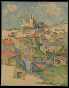 Gardanne di Paul Cézanne al The Metropolitan Museum of Art di New York